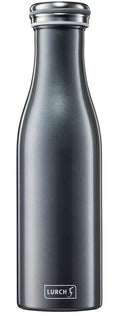 TERMOPUDELE 750ML, TUMŠI PELĒKA, AR METĀLISKU SPĪDUMU, N/T