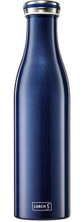 TERMOPUDELE 750ML, TUMŠI ZILA, AR METĀLISKU SPĪDUMU, N/T