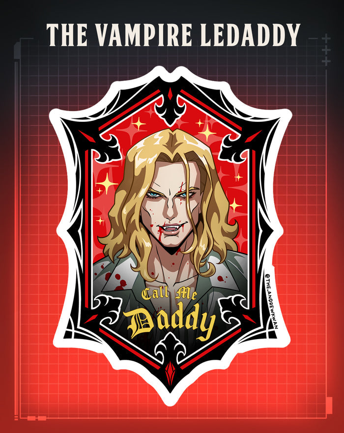 The Vampire Ledaddy Sticker