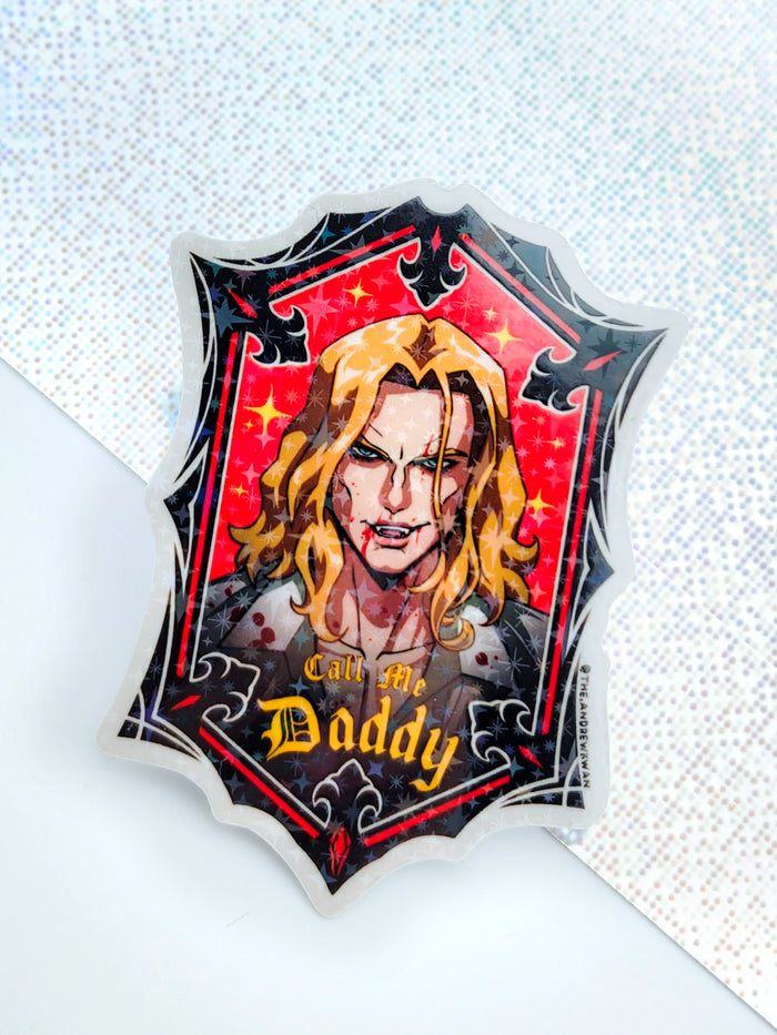 The Vampire Ledaddy Sticker