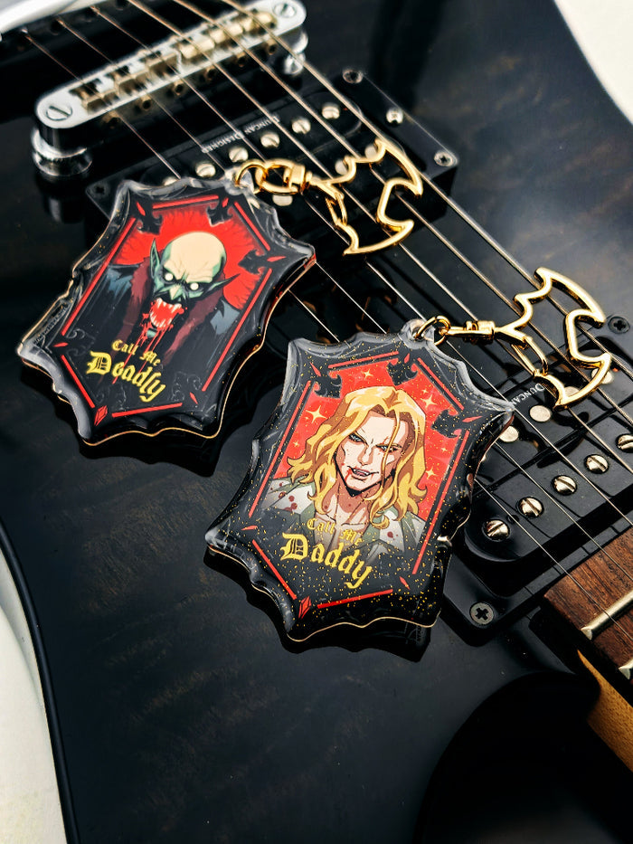 The Vampire Ledaddy XL Glitter Charm