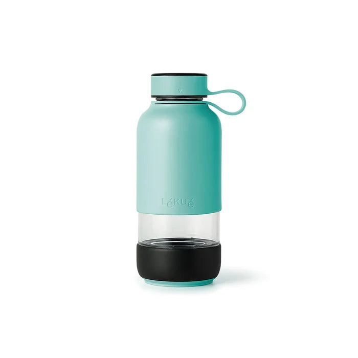 TO GO STIKLA ŪDENS PUDELE, 0,5 L, TIRKĪZA