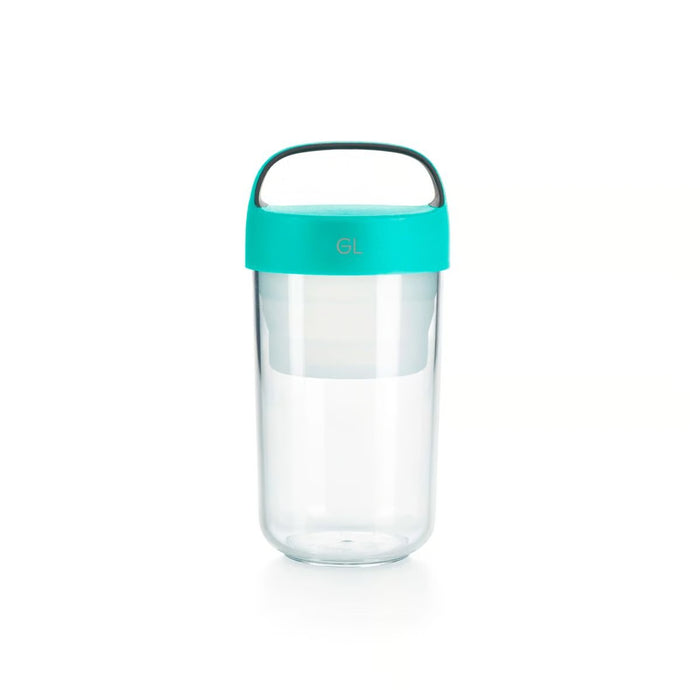 TO GO UZKODU KĀRBA 0,6 L, TIRKĪZA; PLASTMASA