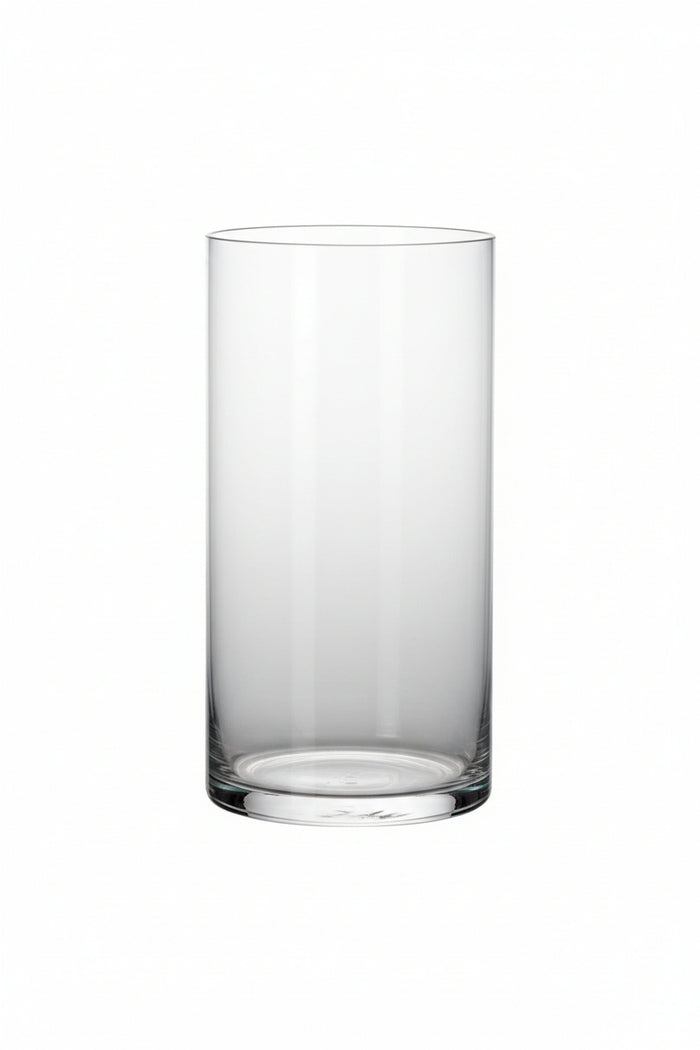 VĀZE CILINDRS H25CM, D18CM, STIKLS