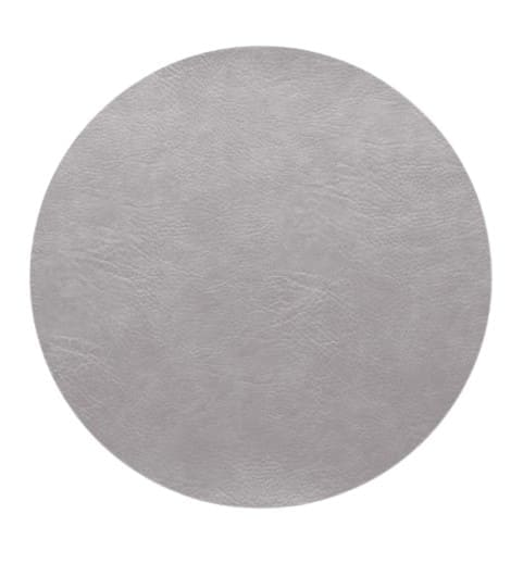 VEGAN LEATHER PALIKTNIS D38CM SUDRABA PELĒKS, PU